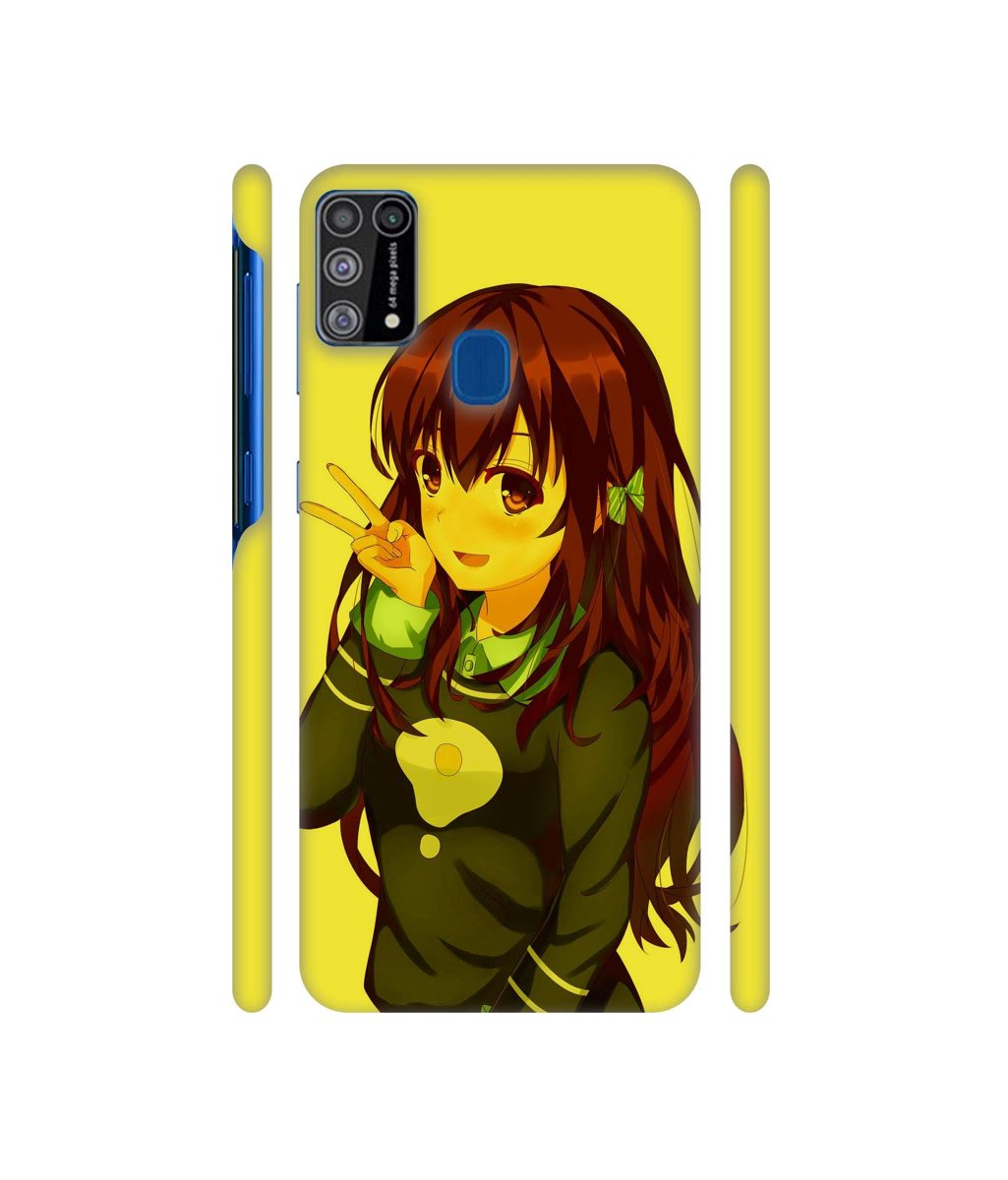 Amazon Brand - Solimo Designer DJ Girl Vector 3D Printed Hard Back Case Mobile Cover for Samsung Galaxy M31