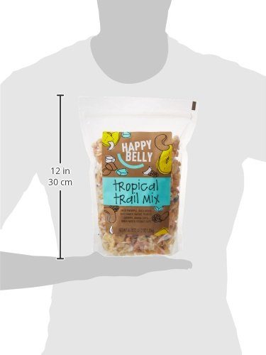 Amazon Brand - Happy Belly Tropical Trail Mix, 44 Ounce
