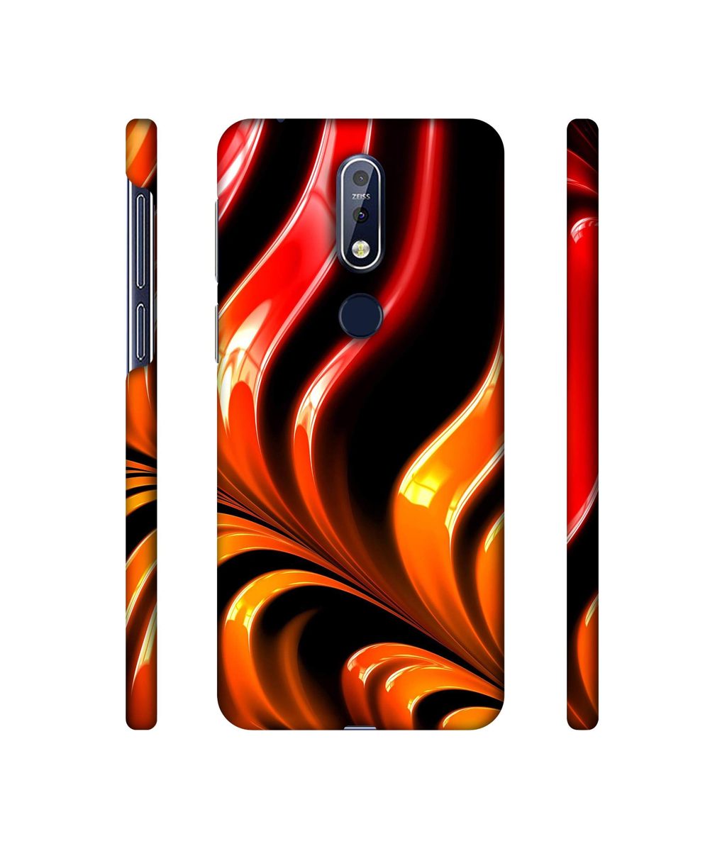 Amazon Brand - Solimo Designer Malte Chocolate 3D Printed Hard Back Case Mobile Cover for Nokia 7.1