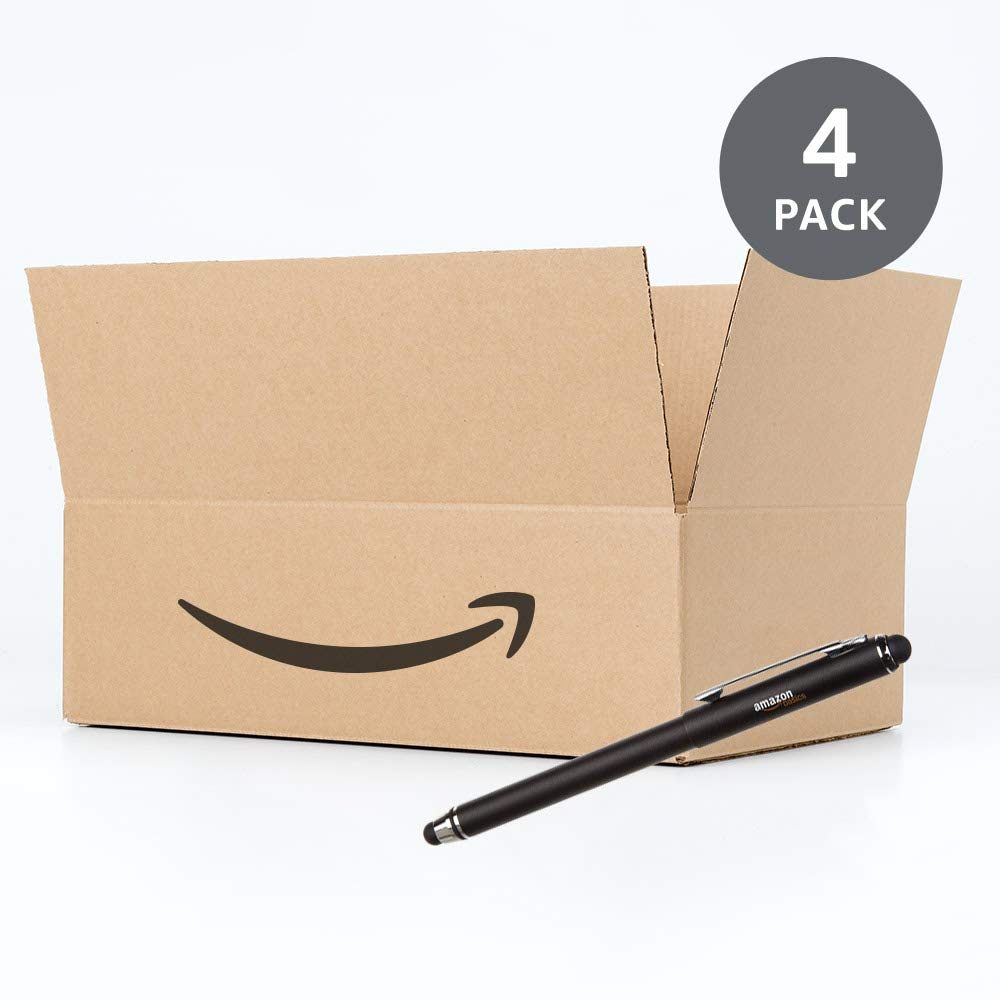AmazonBasics Capacitive Stylus Pen for Touchscreen Devices - Black PEABS-3TIPSSTYLUS-BK-4PKS