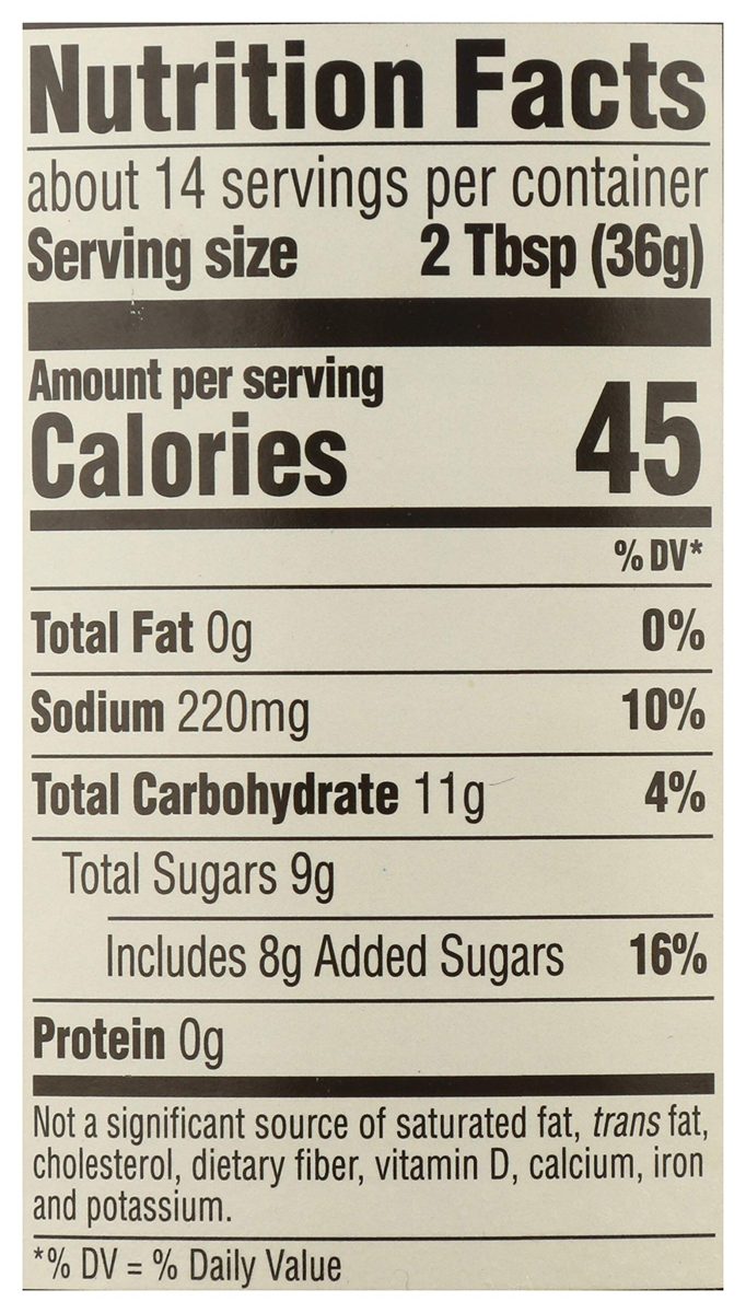 365 Everyday Value, Organic Kansas City Love Barbecue Sauce, 18 oz