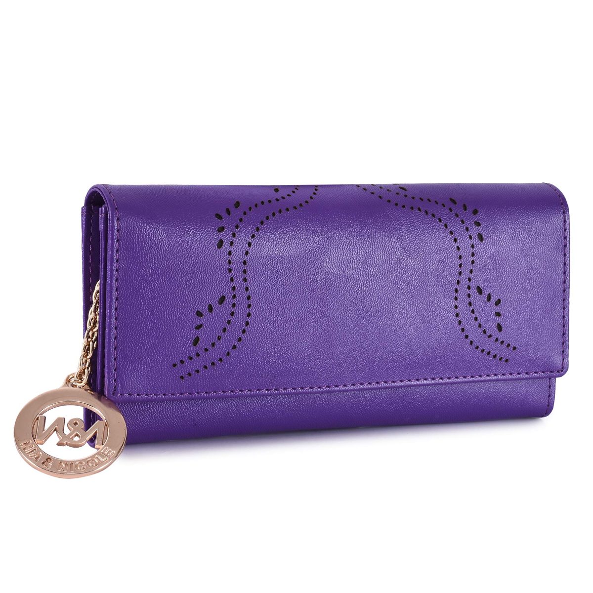 Nia & Nicole Women's Wallet (Purple)