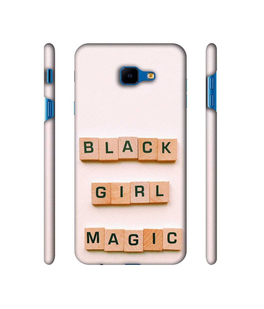 Amazon Brand - Solimo Designer Black Girl Magic 3D Printed Hard Back Case Mobile Cover for Samsung Galaxy J4 Core