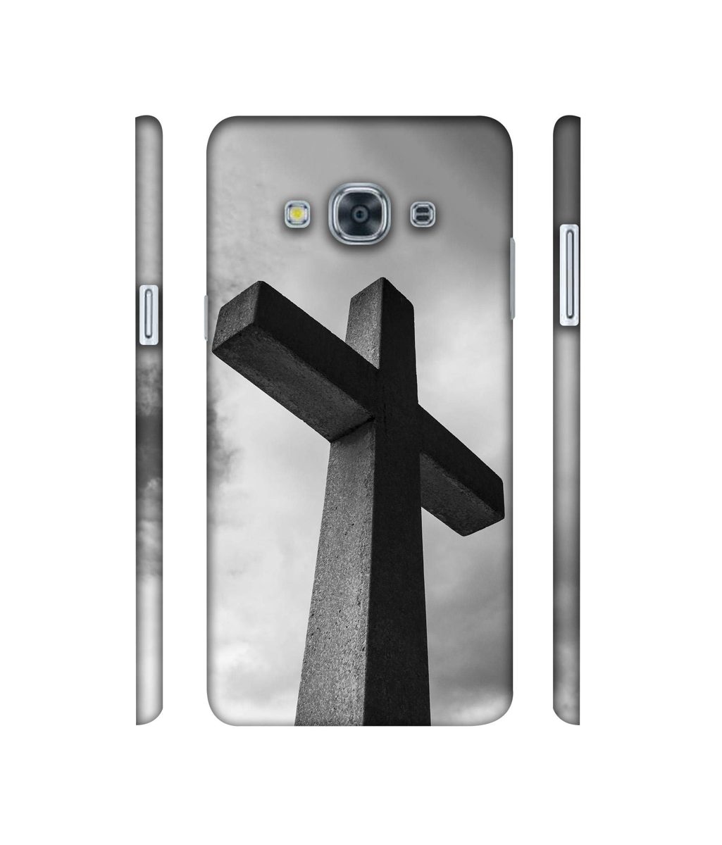 Amazon Brand - Solimo Designer Cross 3D Printed Hard Back Case Mobile Cover for Samsung Galaxy J3 Pro