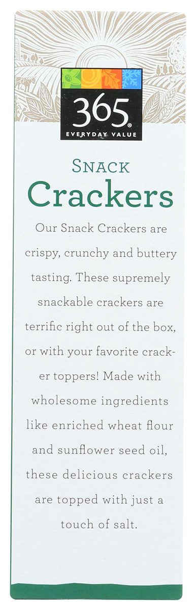 365 Everyday Value, Snack Crackers, 16 oz