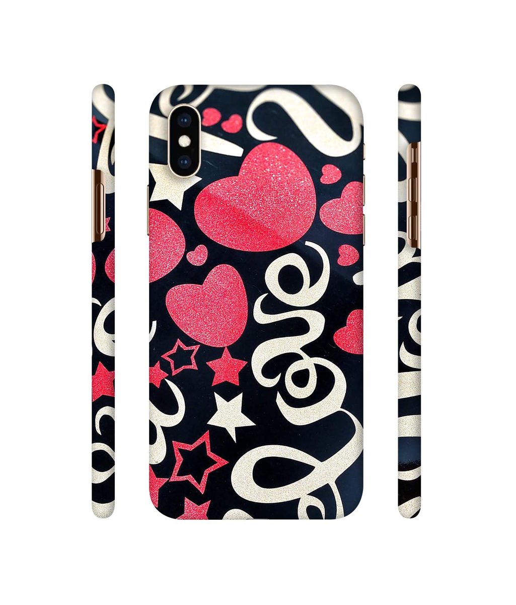 Amazon Brand - Solimo Designer Love You 3D Printed Hard Back Case Mobile Cover for Apple iPhone Xs Max
