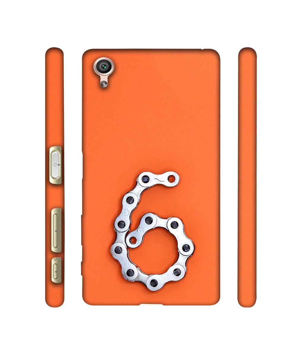 Amazon Brand - Solimo Designer Number Six 3D Printed Hard Back Case Mobile Cover for Sony Xperia X