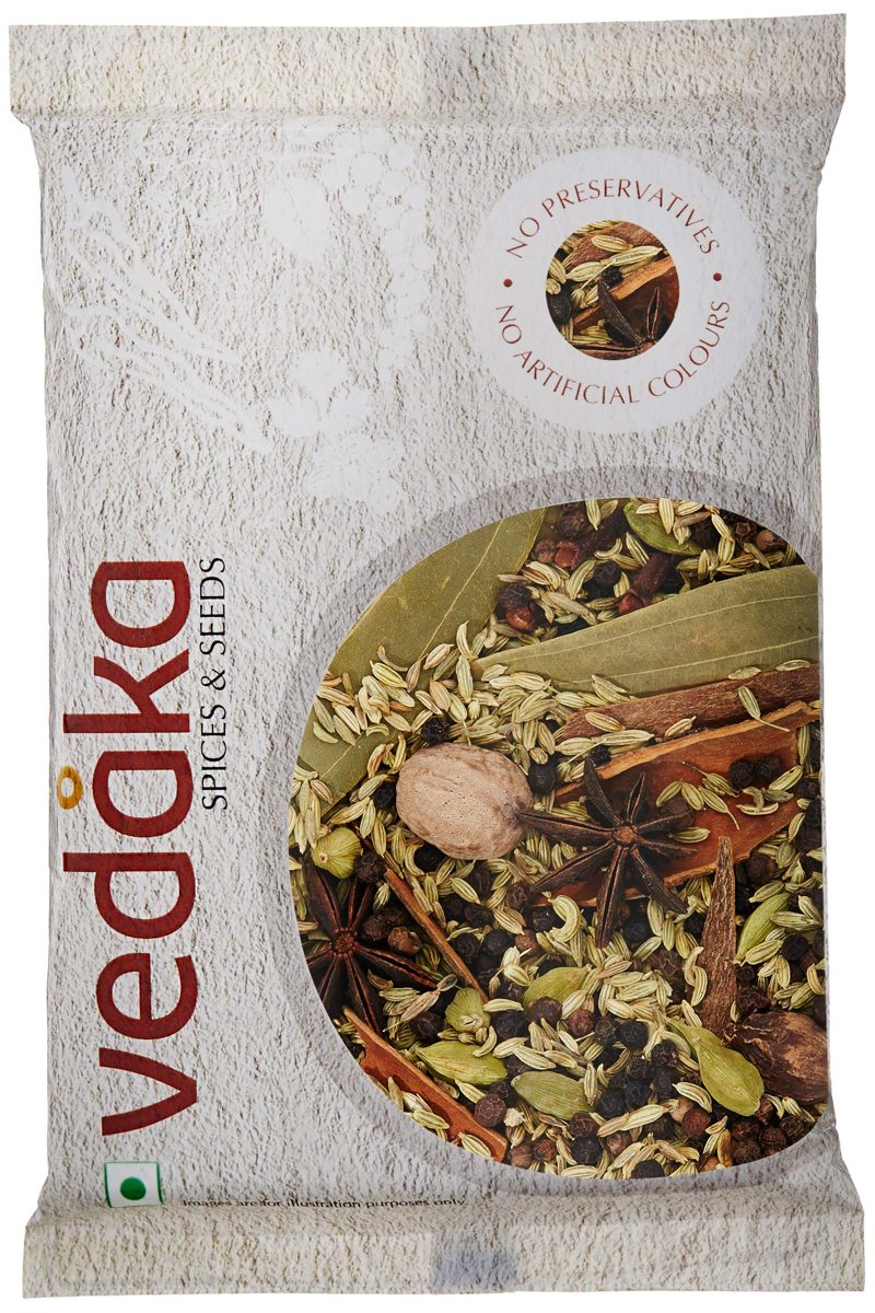 Amazon Brand - Vedaka Whole Spice Mix (Sabut) 50g