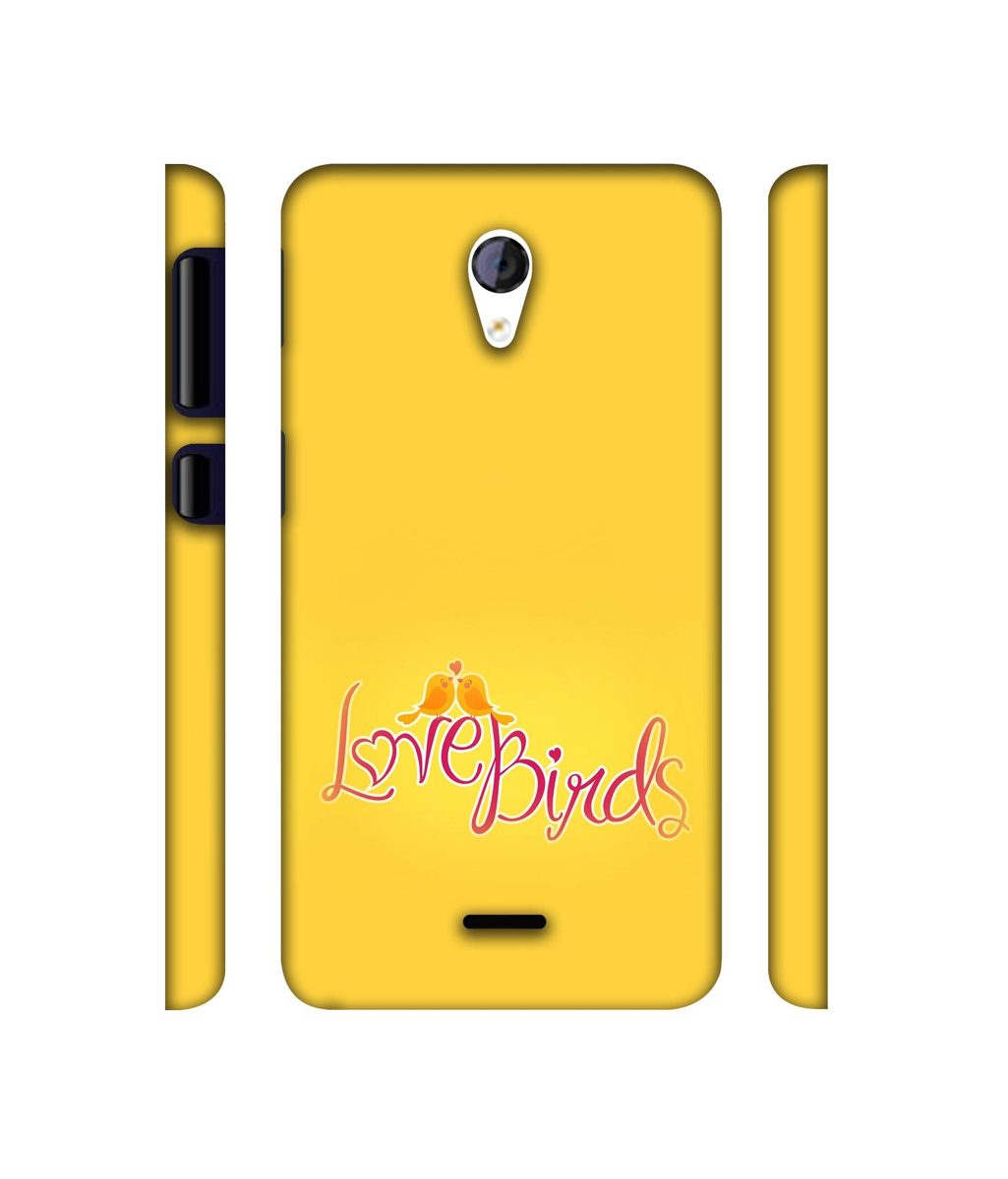 Amazon Brand - Solimo Designer Love Birds 3D Printed Hard Back Case Mobile Cover for Micromax Canvas Unite 2 A106