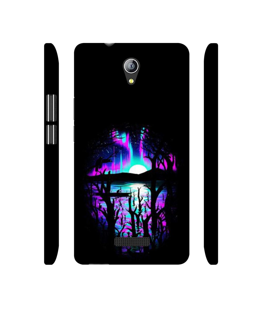 Amazon Brand - Solimo Designer Dark Scenery 3D Printed Hard Back Case Mobile Cover for Micromax Canvas Pace 4G Q416