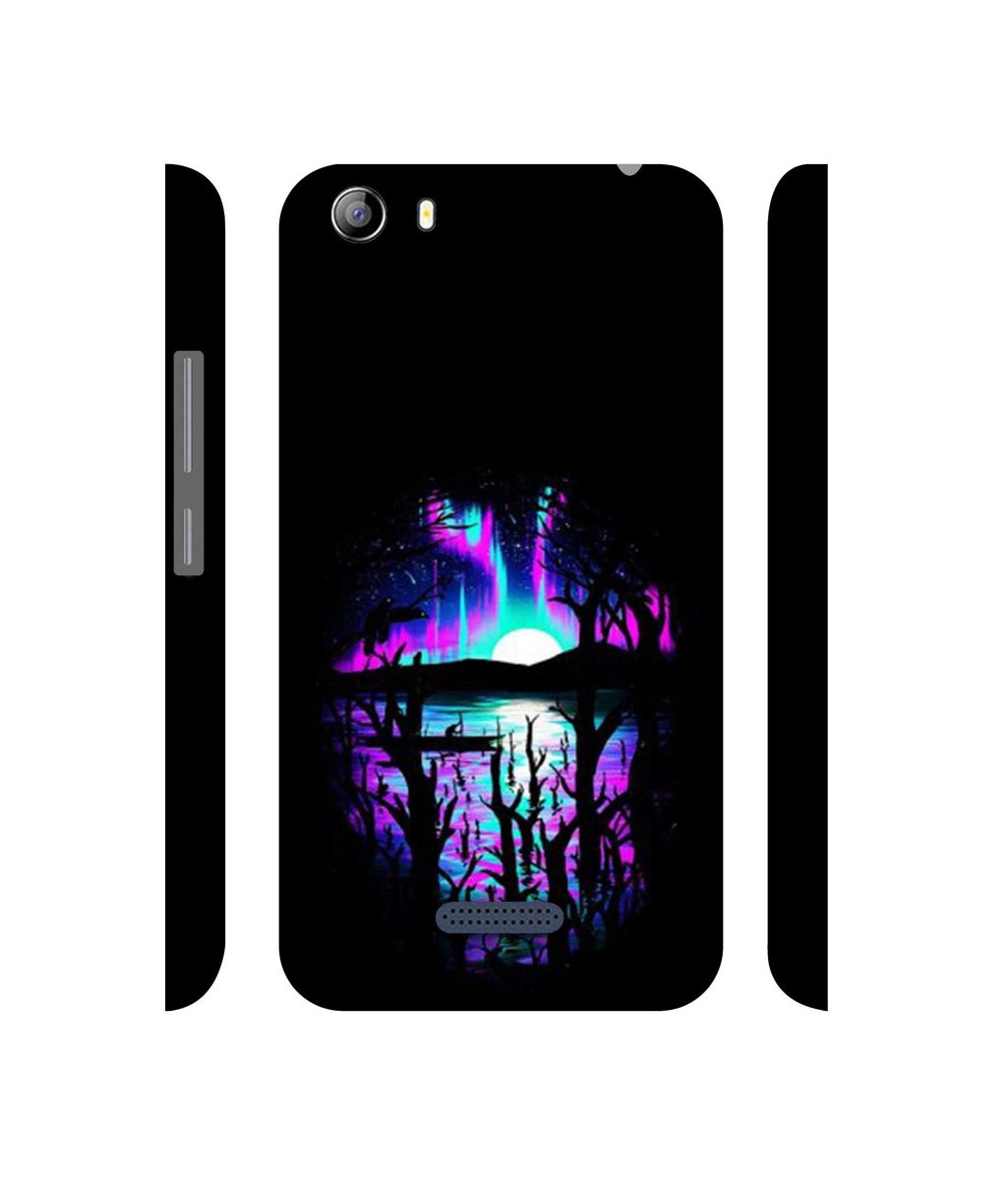 Amazon Brand - Solimo Designer Dark Scenery 3D Printed Hard Back Case Mobile Cover for Micromax Canvas 5 E481