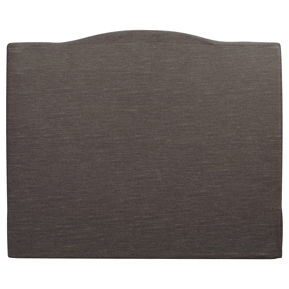 Amazon Brand – Stone & Beam Bridgewater Curved King Headboard, 82"W, Curious Charcoal