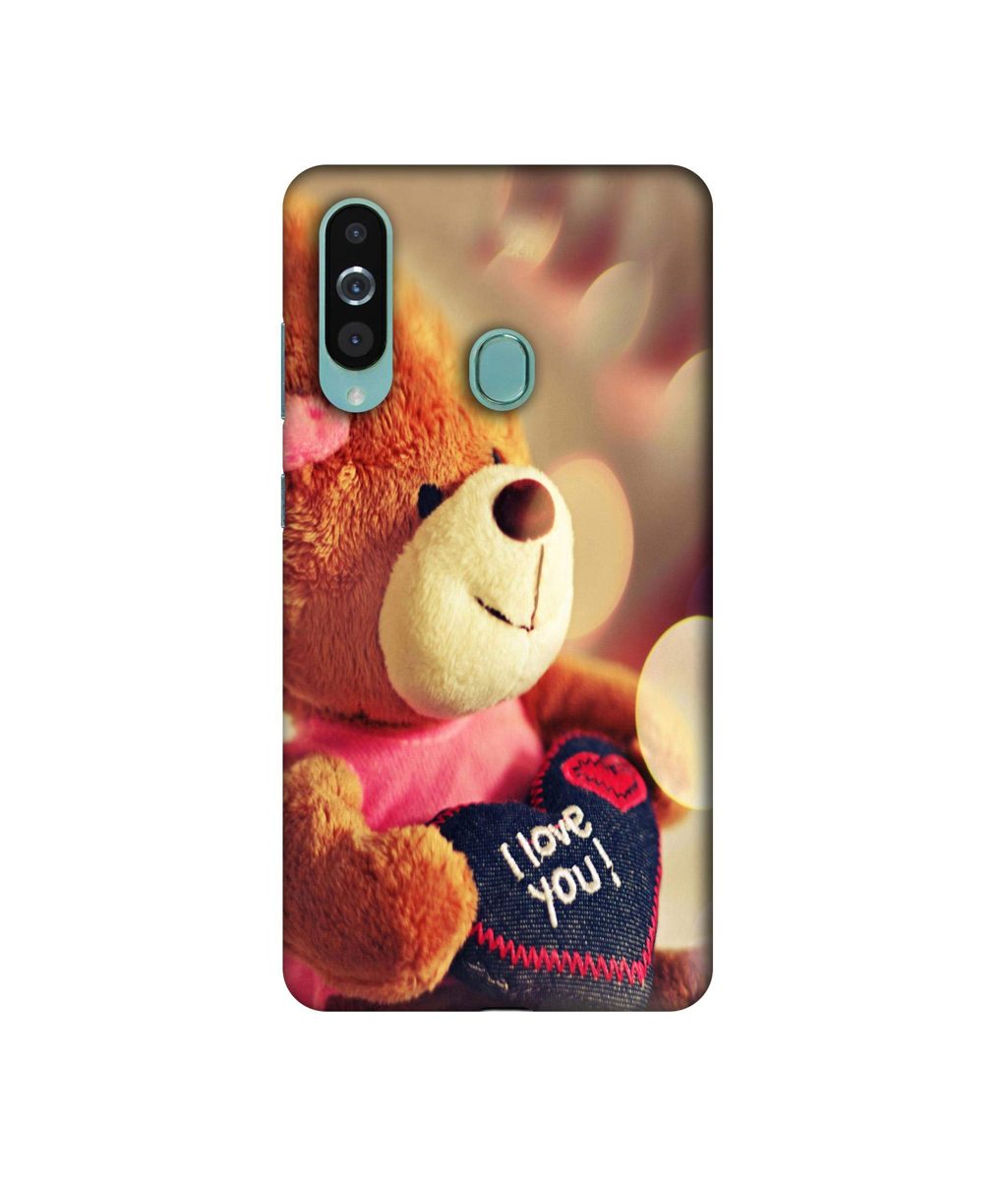 Amazon Brand - Solimo Designer Teddy Bear 3D Printed Hard Back Case Mobile Cover for Samsung Galaxy M40