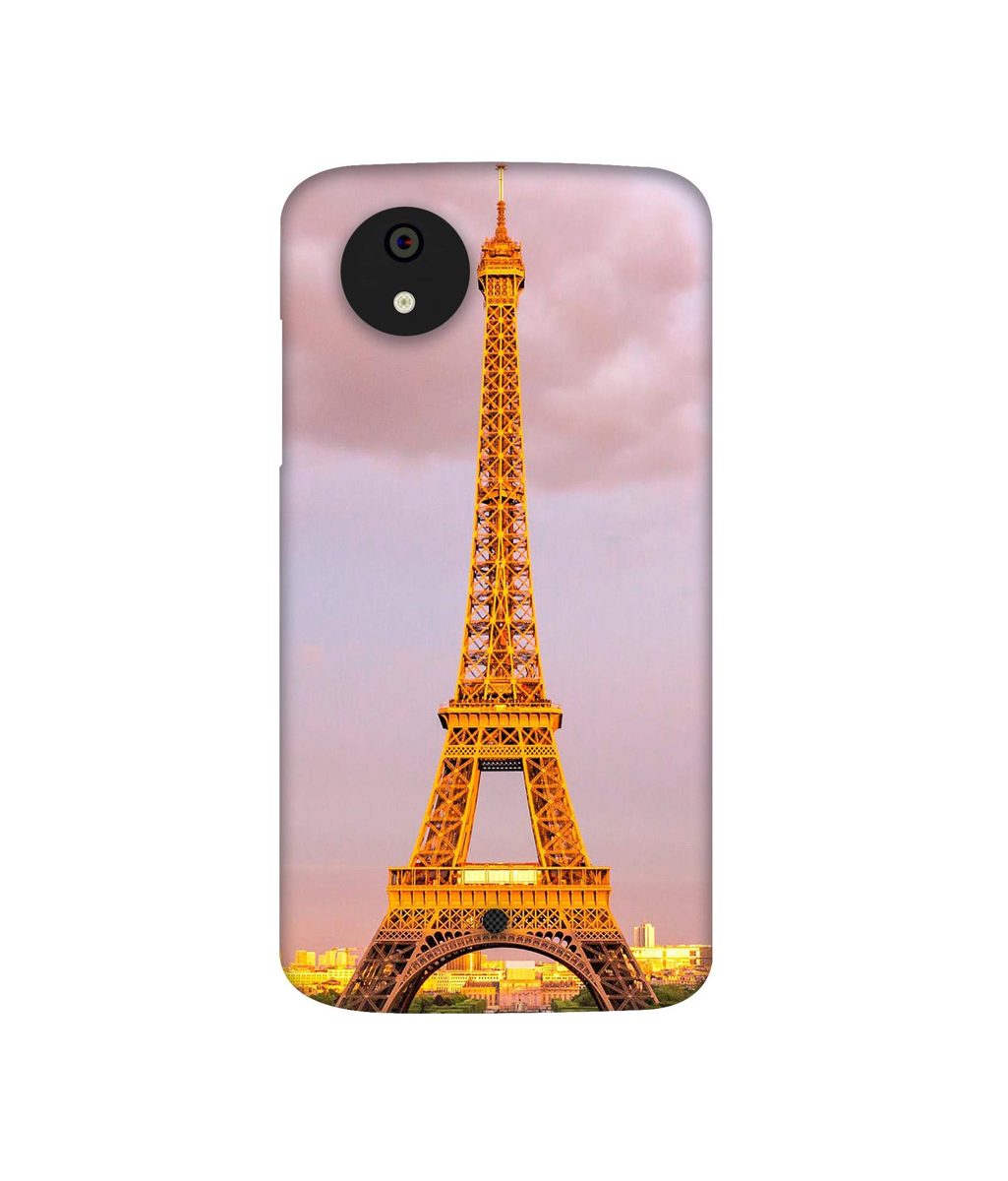 Amazon Brand - Solimo Designer Eiffel Tower Paris 3D Printed Hard Back Case Mobile Cover for Micromax Canvas A1
