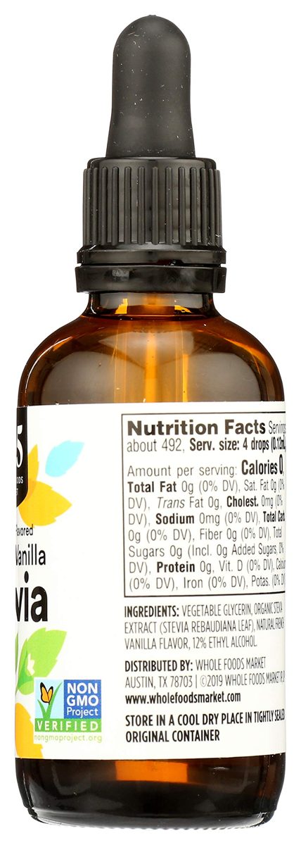 365 by Whole Foods Market, Liquid Stevia, French Vanilla, 2 Ounce