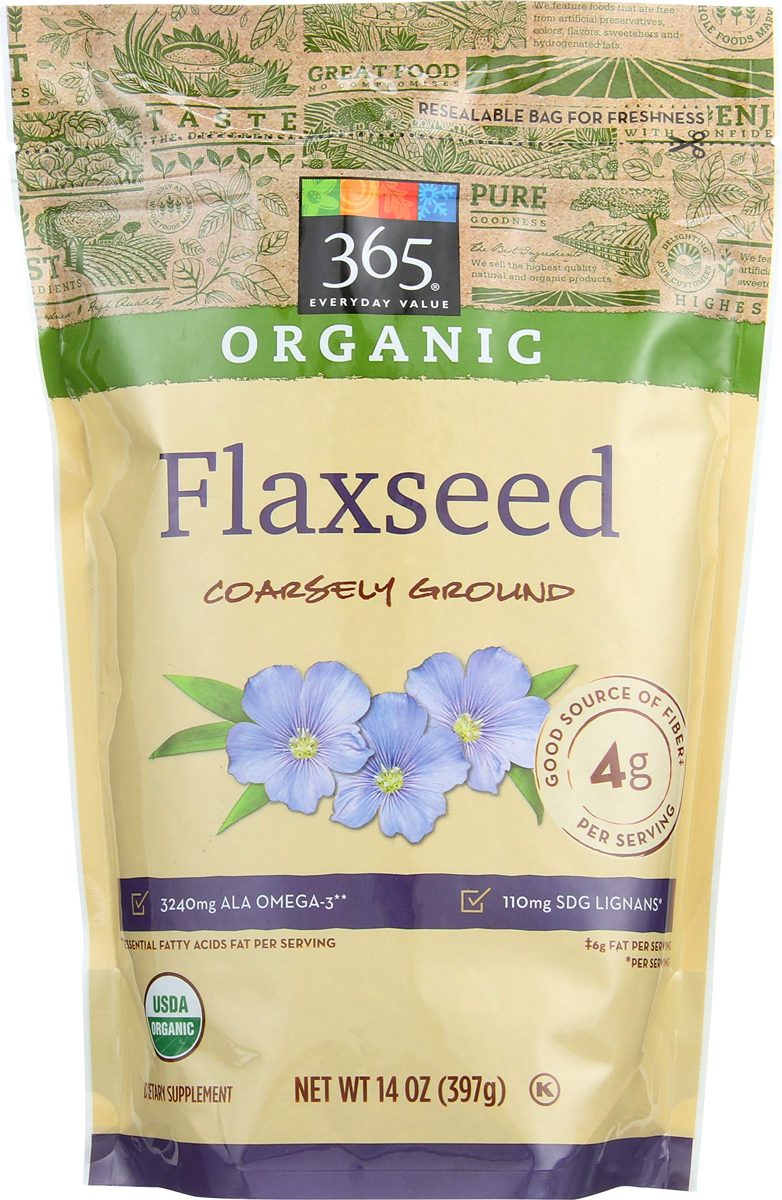 365 Everyday Value, Organic Flaxseed Coarsely Ground, 14 oz