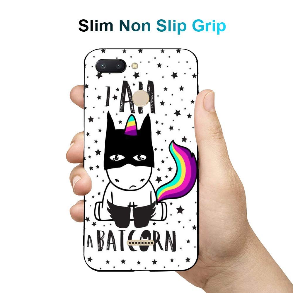 Amazon Brand - Solimo Designer Batcorn Printed Hard Back Case Mobile Cover for Xiaomi Redmi 6A (D1245)