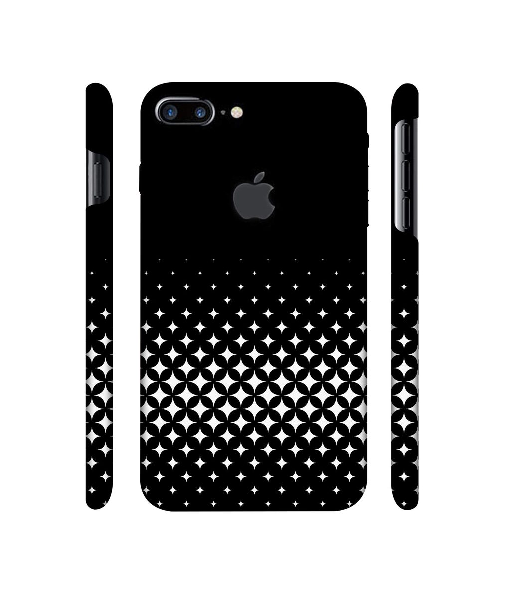 Amazon Brand - Solimo Designer Small Squre Pattern 3D Printed Hard Back Case Mobile Cover for Apple iPhone 7 Plus (Logo Cut)