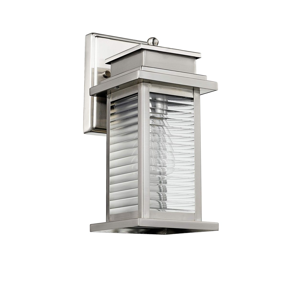 Ravenna Home Wall Sconce, 11.73"H, Brushed Nickel (Renewed)
