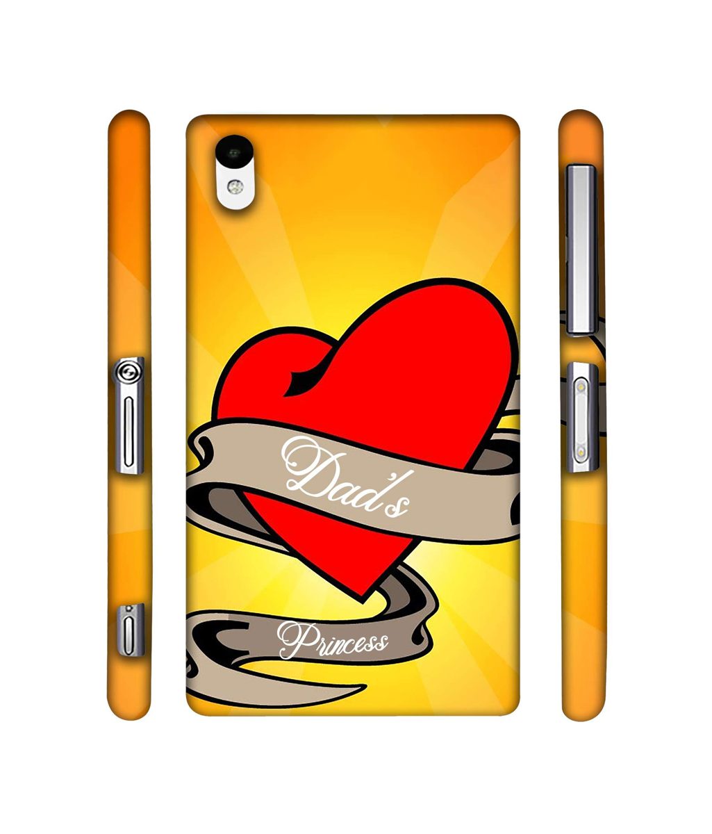 Amazon Brand - Solimo Designer Dad's Princess 3D Printed Hard Back Case Mobile Cover for Sony Xperia Z2