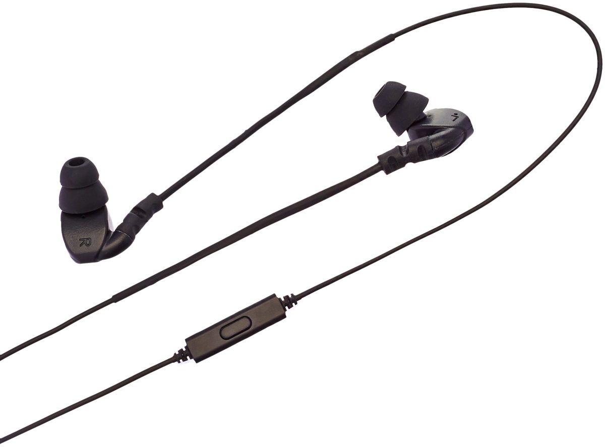AmazonBasics in-Ear Sports Headphones with Universal Microphone