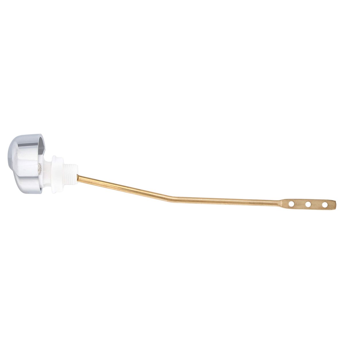 AmazonBasics Modern Universal Brass Toilet Lever, Chrome, 1-Pack