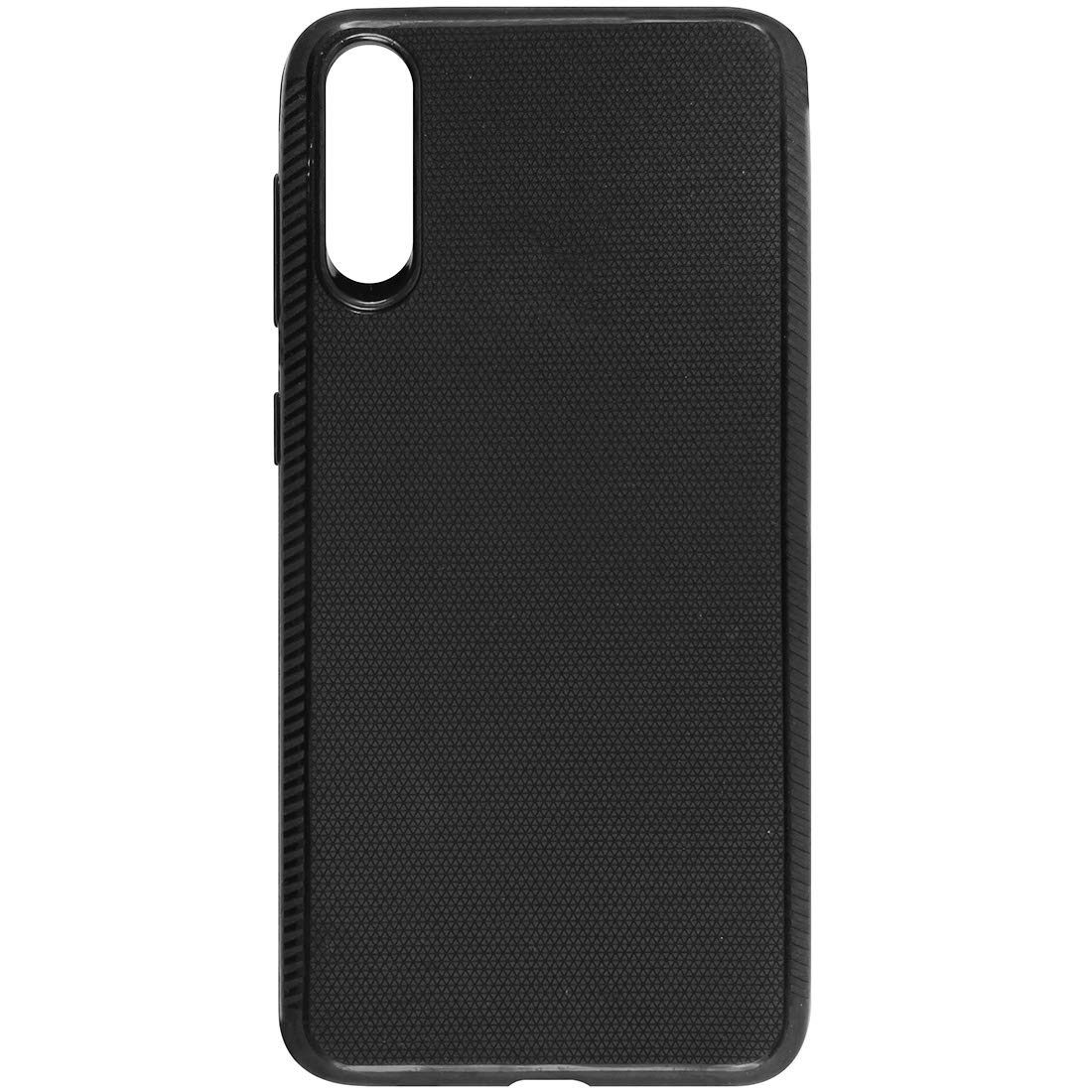 Amazon Brand - Solimo Mobile Cover for Samsung Galaxy A30s (Soft & Flexible Back case), Black