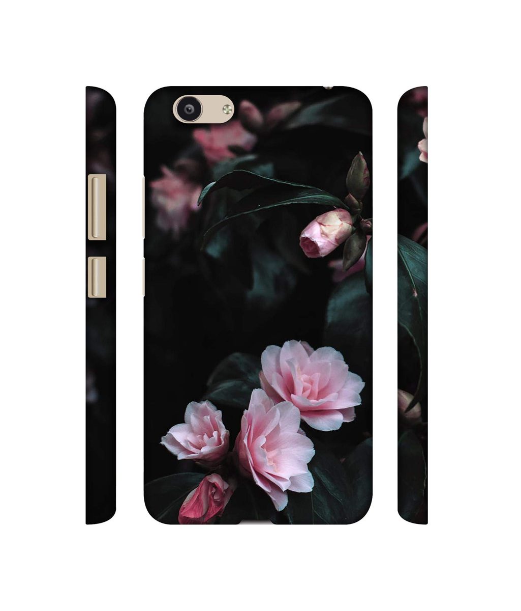 Amazon Brand - Solimo Designer Dark Flowers Photography 3D Printed Hard Back Case Mobile Cover for Vivo Y53