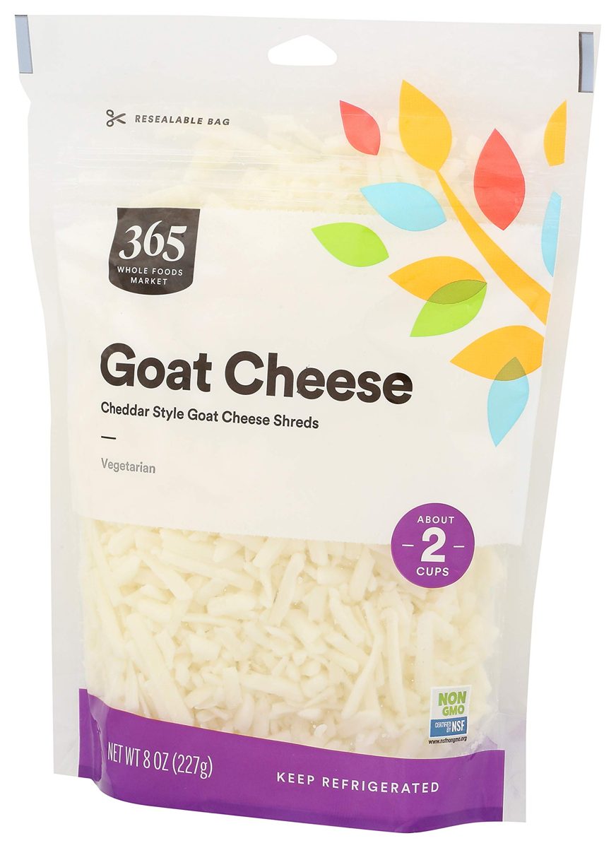 365 EVERYDAY VALUE Goat Cheese Shreds, 8 OZ
