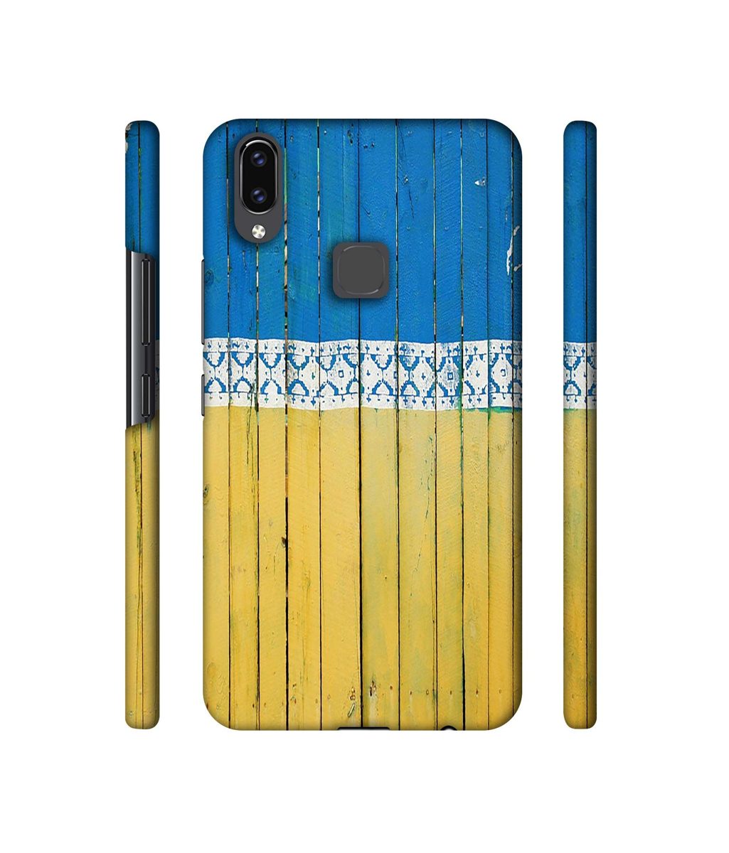 Amazon Brand - Solimo Designer Wooden Pattern 3D Printed Hard Back Case Mobile Cover for Vivo V9 / V9 Pro