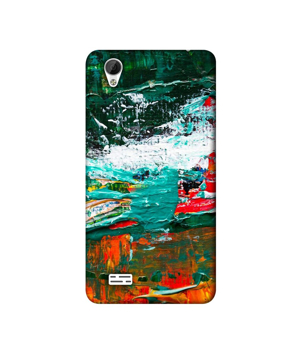 Amazon Brand - Solimo Designer Multicolor Glass Color 3D Printed Hard Back Case Mobile Cover for Vivo Y31