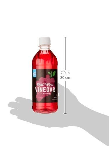Amazon Brand - Happy Belly Red Wine Vinegar, 16 Fluid Ounces