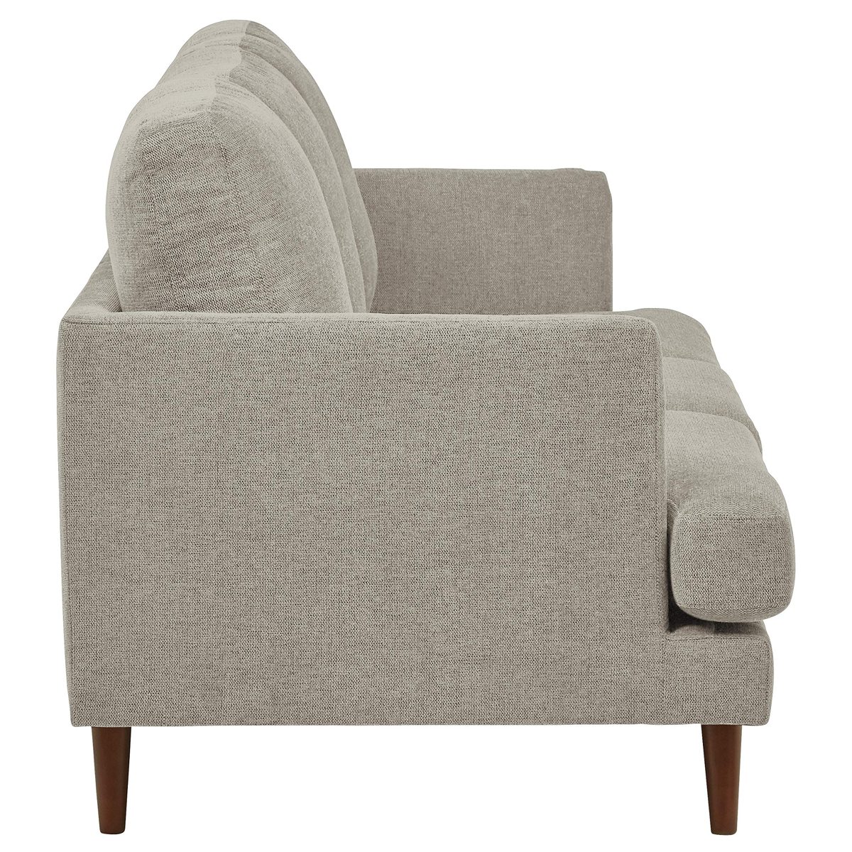 Amazon Brand – Rivet Goodwin Modern Sofa, 88.6"W, Light Grey