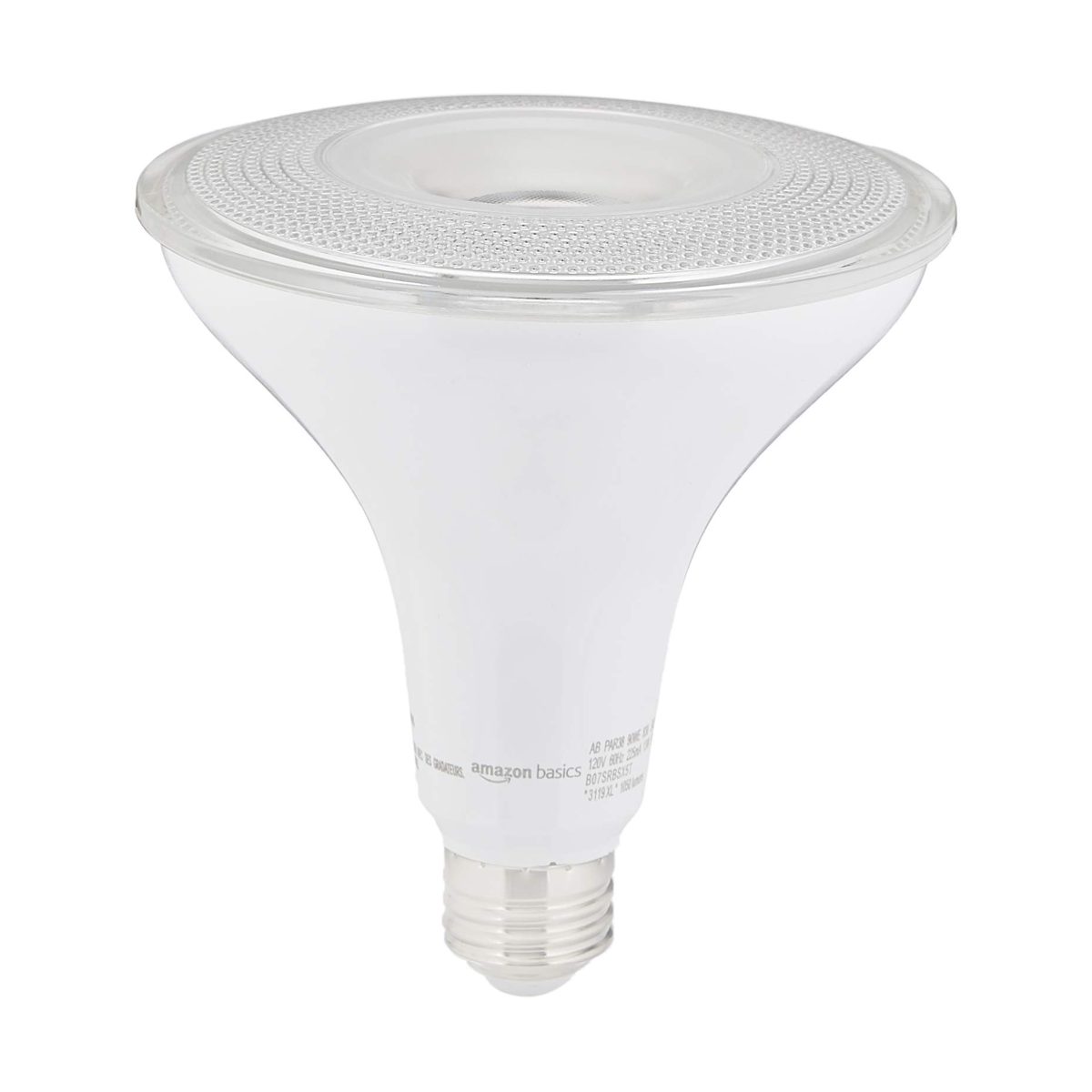 AmazonBasics 90W Equivalent, 3000K White, Non-Dimmable, 10,000 Hour Lifetime, PAR38 LED Light Bulb | 6-Pack