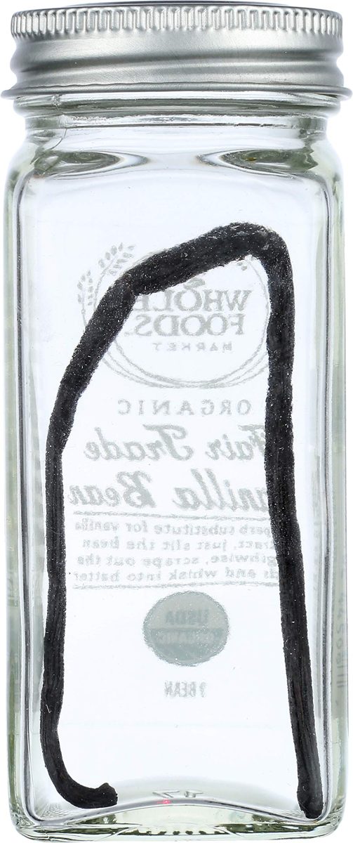Whole Foods Market, Organic Fair Trade Vanilla Bean, 1 Count