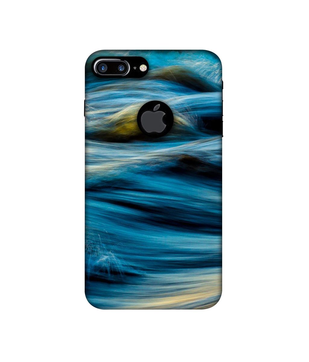 Amazon Brand - Solimo Designer Sea Wave 3D Printed Hard Back Case Mobile Cover for Apple iPhone 7 Plus (Logo Cut)