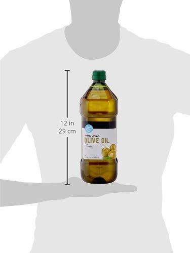 Amazon Brand - Happy Belly Extra Virgin Olive Oil, Mediterranean Blend, 51 Fl Oz
