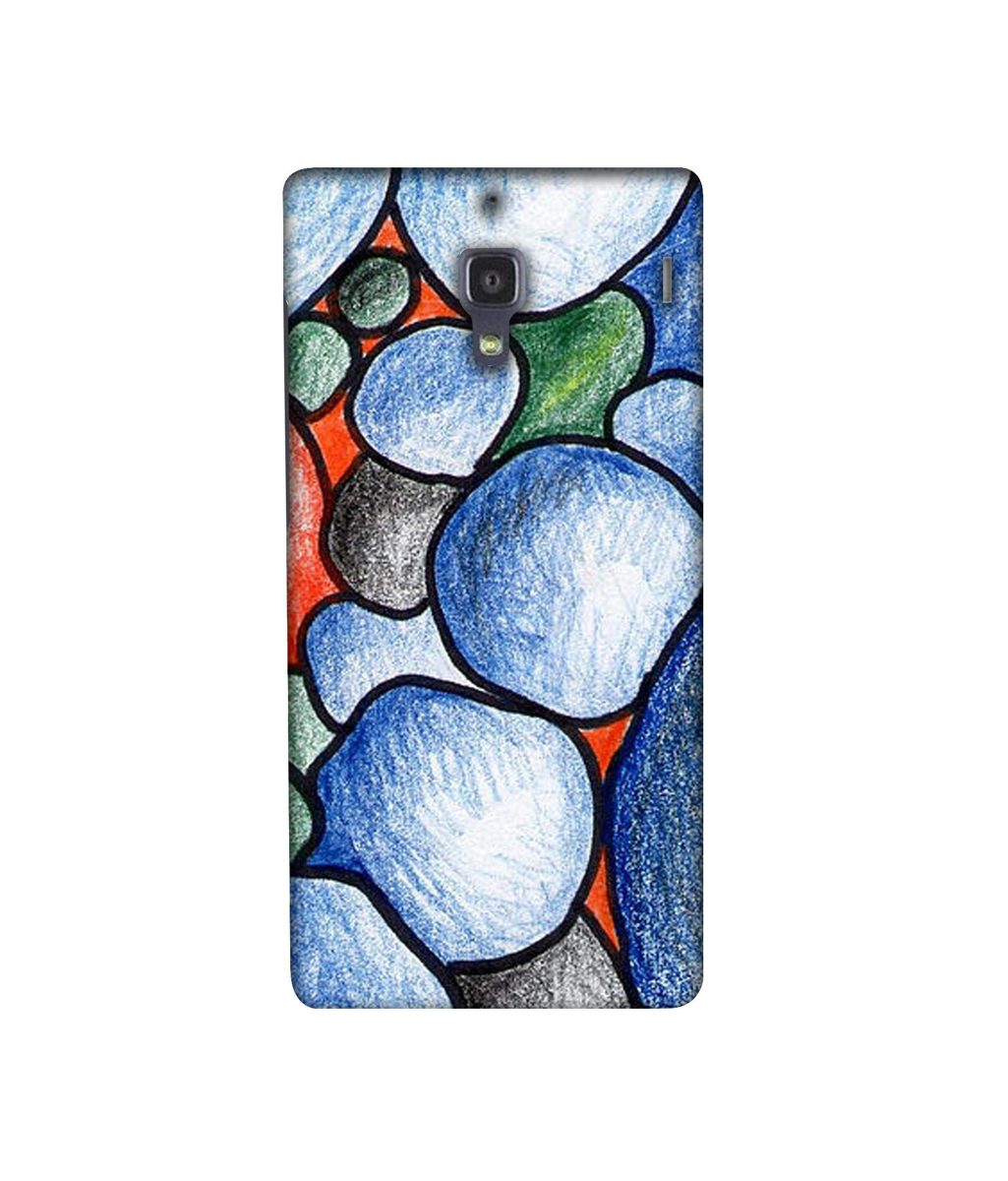 Amazon Brand - Solimo Designer Pebbles Drawing 3D Printed Hard Back Case Mobile Cover for Xiaomi Redmi 1S