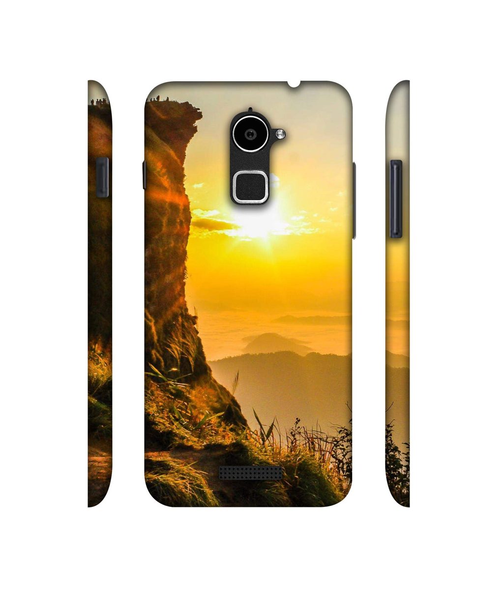 Amazon Brand - Solimo Designer Mountan Side Sun View 3D Printed Hard Back Case Mobile Cover for Coolpad Note 3 Lite