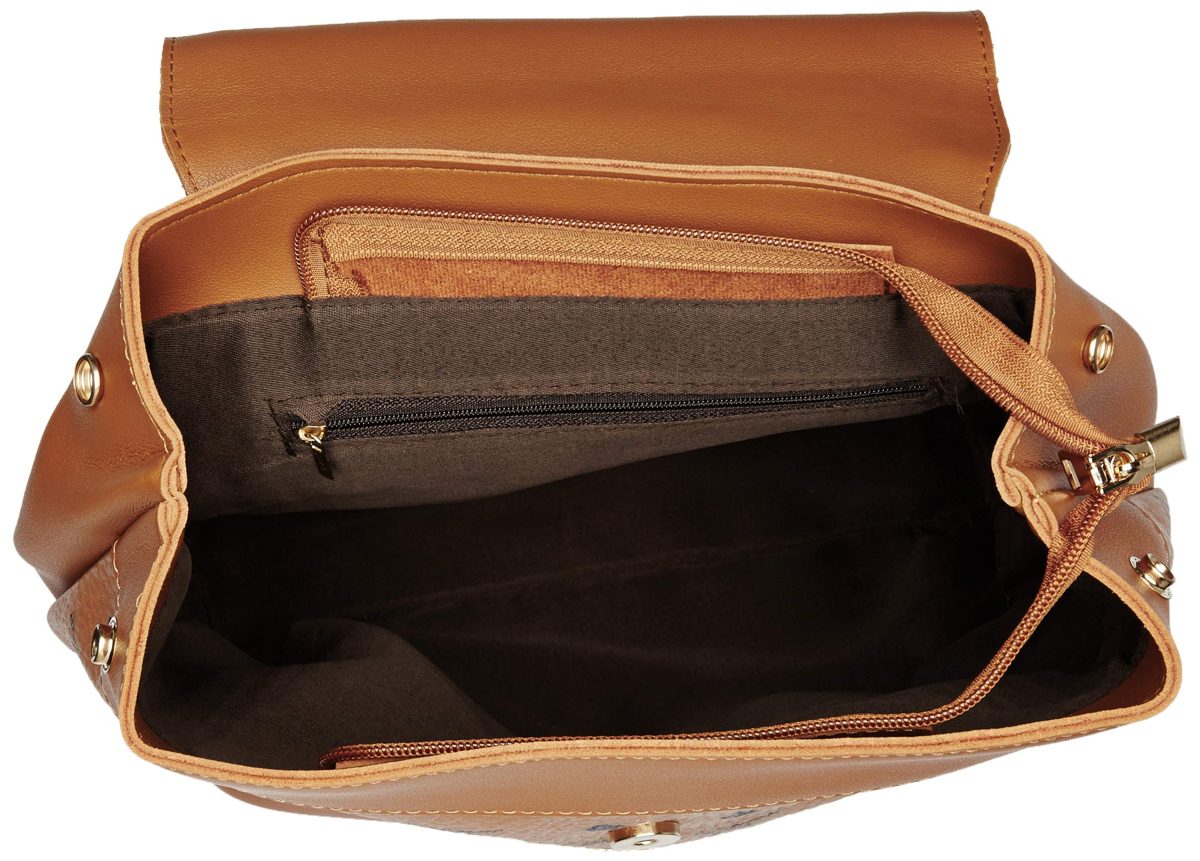 Flavia Women's Handbag (Tan)