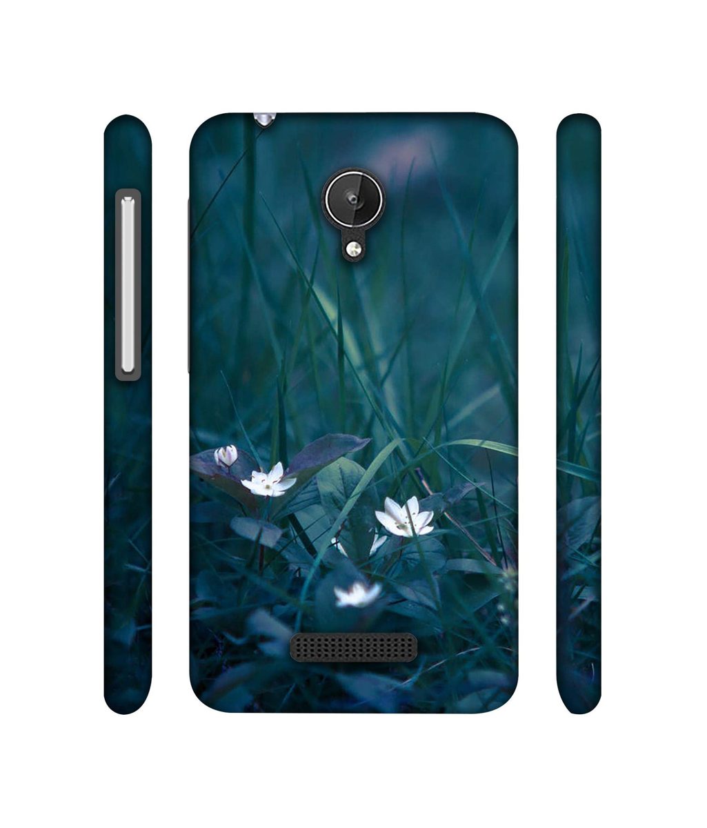 Amazon Brand - Solimo Designer White Flower 3D Printed Hard Back Case Mobile Cover for Micromax Canvas Spark Q380