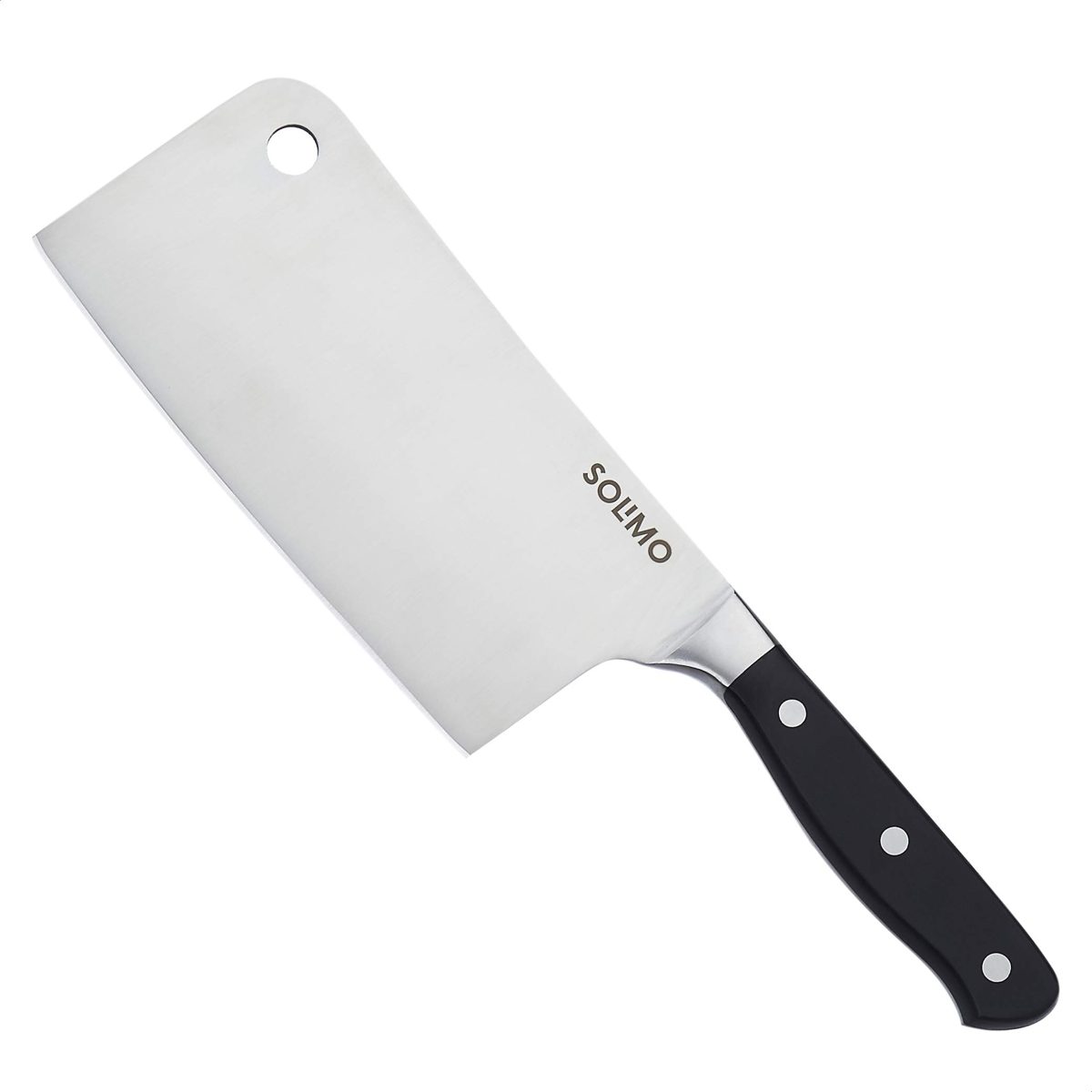 Amazon Brand - Solimo Premium High-Carbon Stainless Steel Meat Cleaver/Knife