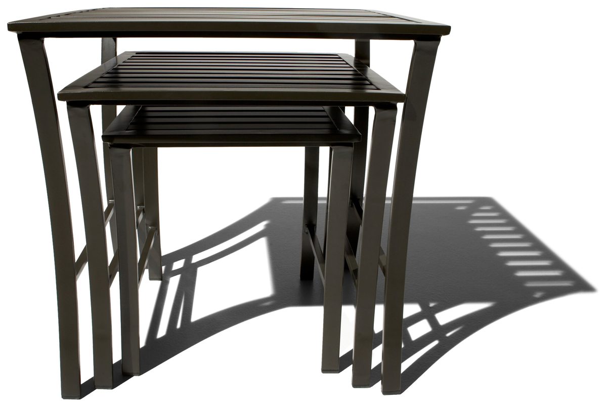 Strathwood Falkner/Grand Isle 3-Piece Nesting Table Set