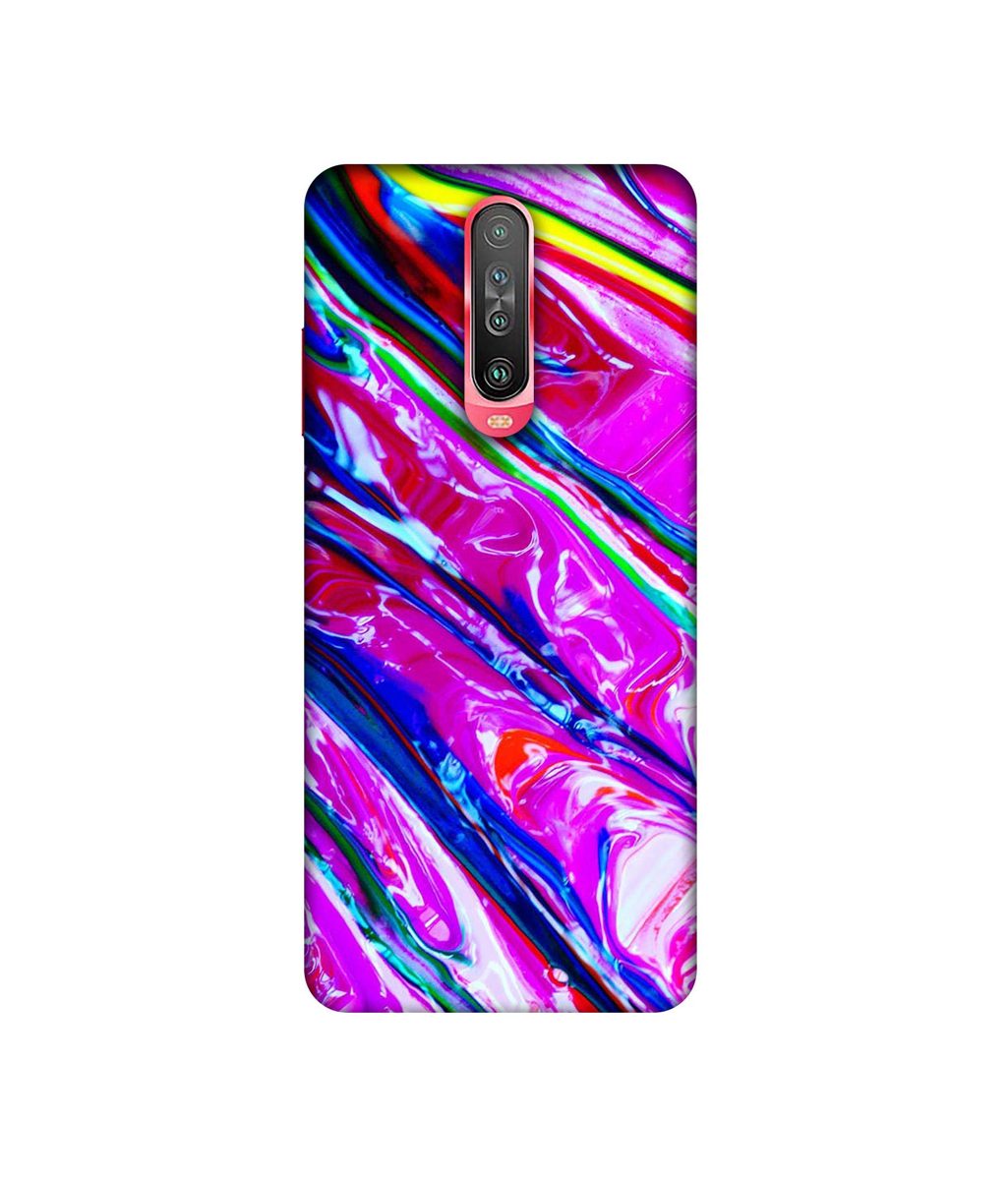 Amazon Brand - Solimo Designer Oil Color 3D Printed Hard Back Case Mobile Cover for Poco X2 / Mi Redmi K30