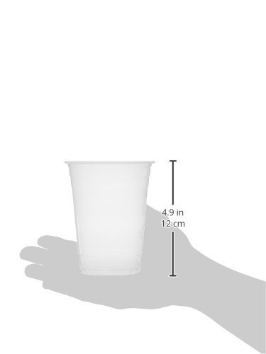 AmazonBasics Plastic Disposable Party Cups, 473 ml /16 fl. oz. Pack of 240