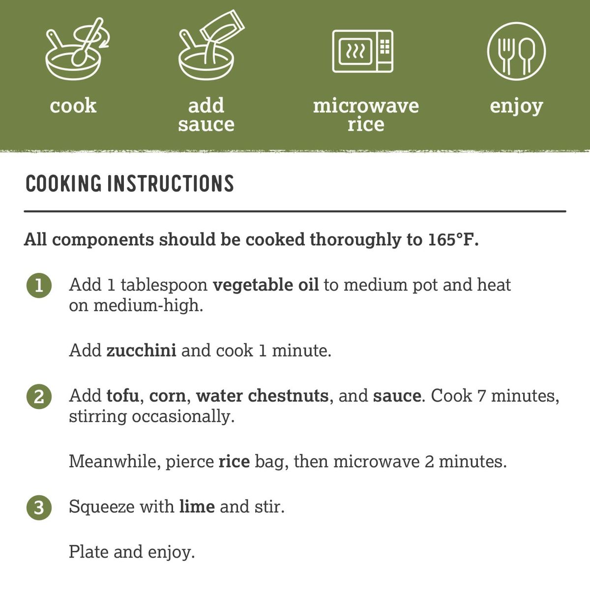 Amazon Kitchen, Red Curry Tofu, No-Prep Kit for 2, 32.9 oz