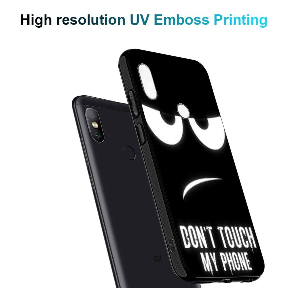 Amazon Brand - Solimo Designer Don't Touch My Mobile Printed Hard Back Case Mobile Cover for Xiaomi Redmi 6 Pro (D1153)