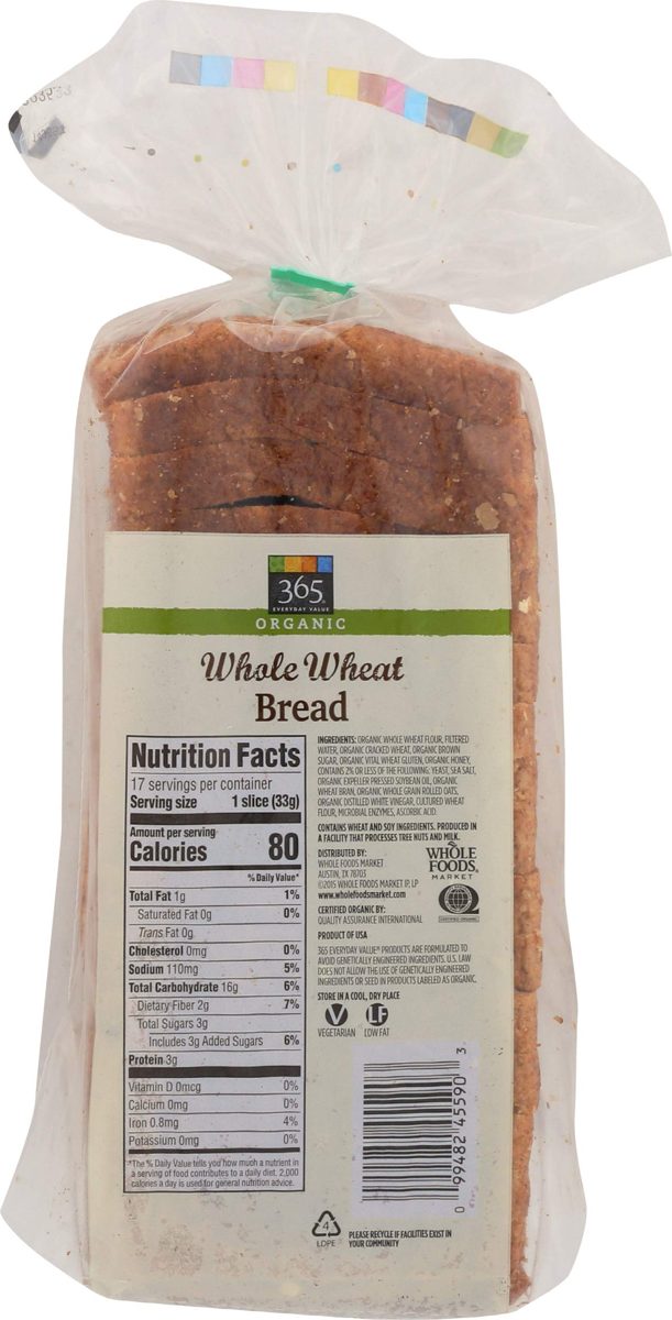 365 EVERYDAY VALUE Organic Whole Wheat, 20 OZ