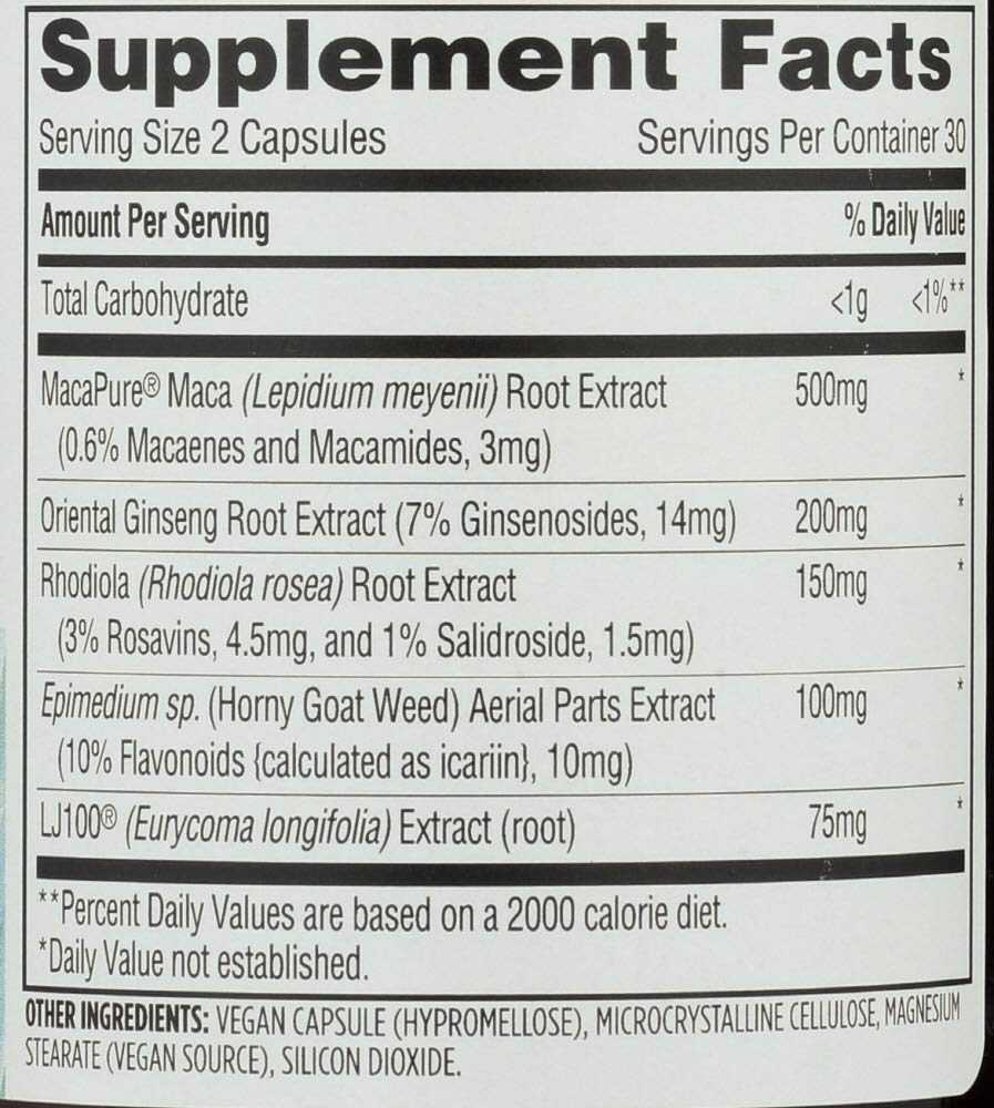 Whole Foods Market, Charged For Men, 60 ct