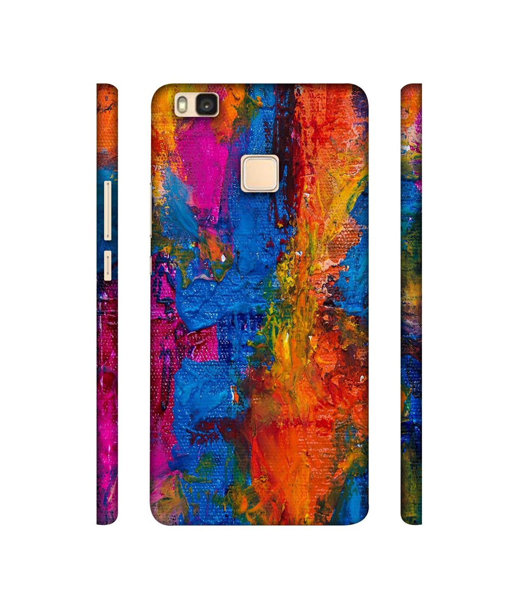 Amazon Brand - Solimo Designer Dark Multicolor Canvas 3D Printed Hard Back Case Mobile Cover for Huawei P9 lite